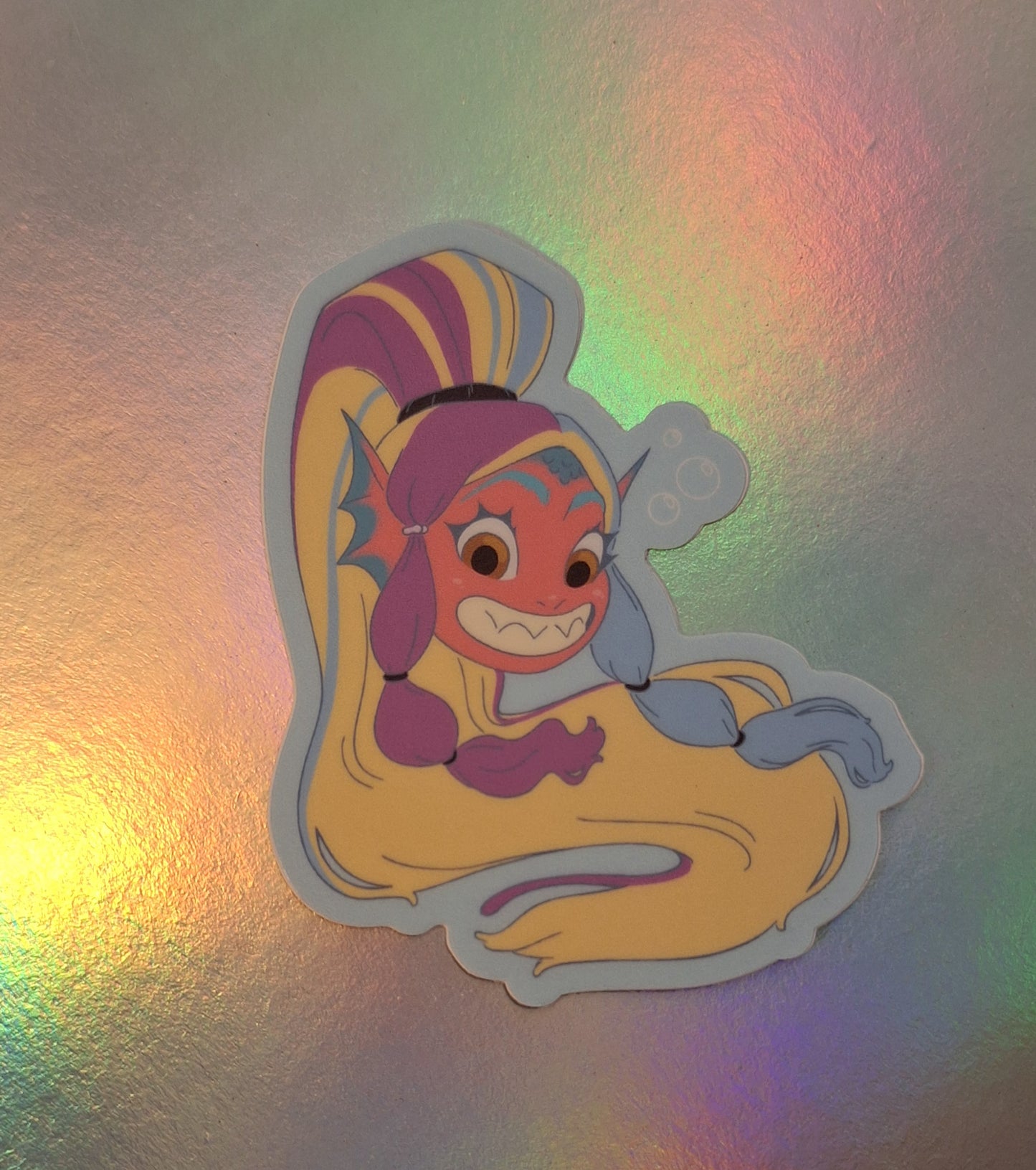 Lagoon Monster Girl Sticker