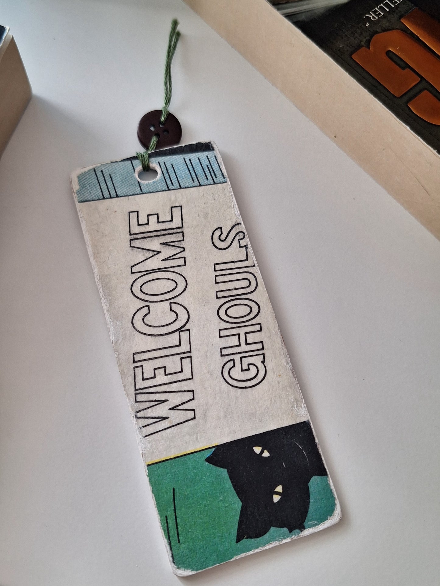 Spooky Bookmark #2 - Vintage Halloween