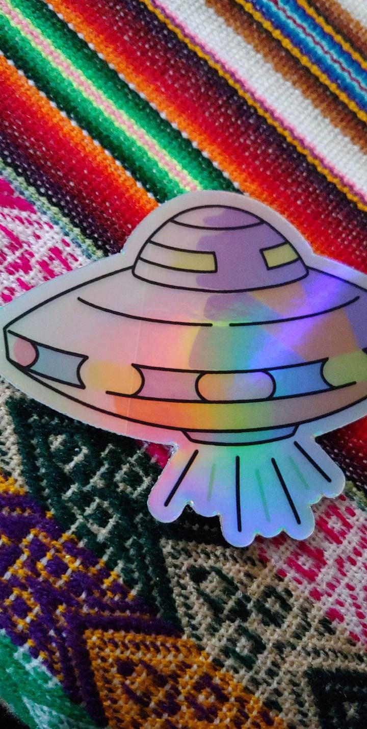 Starship Holographic Sticker