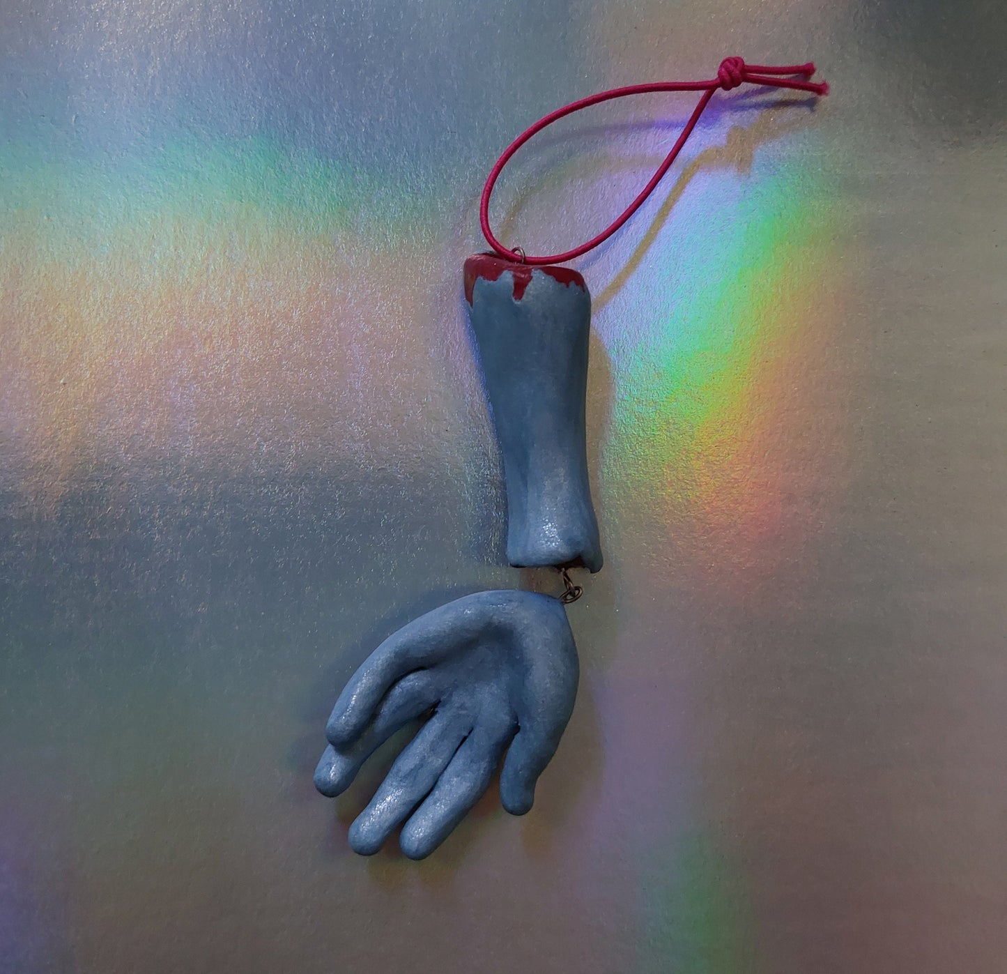 Zombie Hand Halloween / Spooky Holiday Tree Ornament