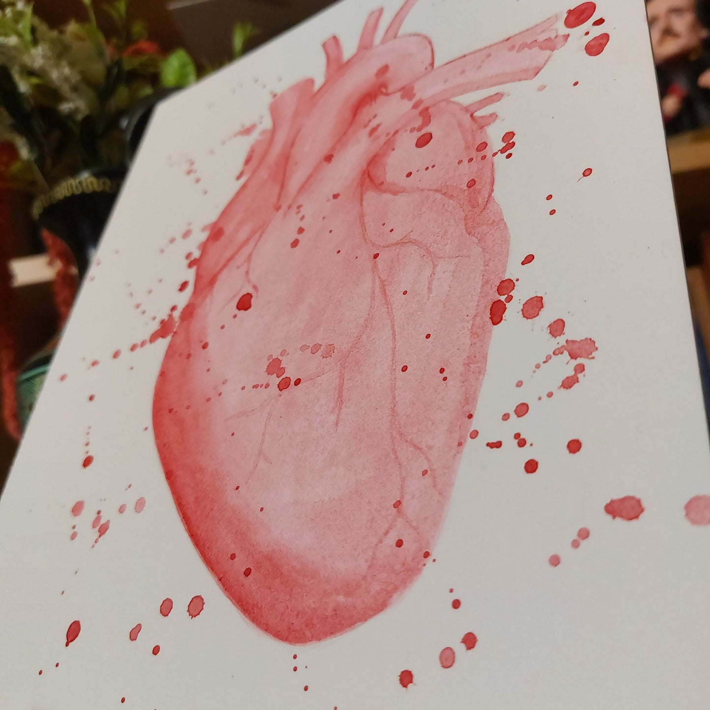 Bleeding Heart | Watercolor Painting