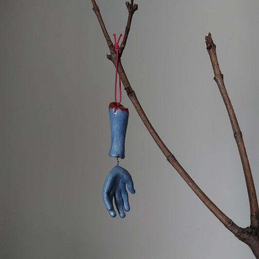 Zombie Hand Halloween / Spooky Holiday Tree Ornament