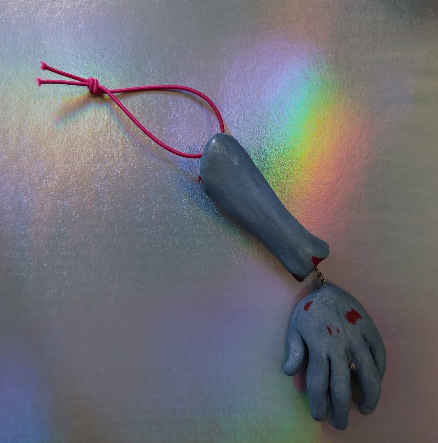 Zombie Hand Halloween / Spooky Holiday Tree Ornament