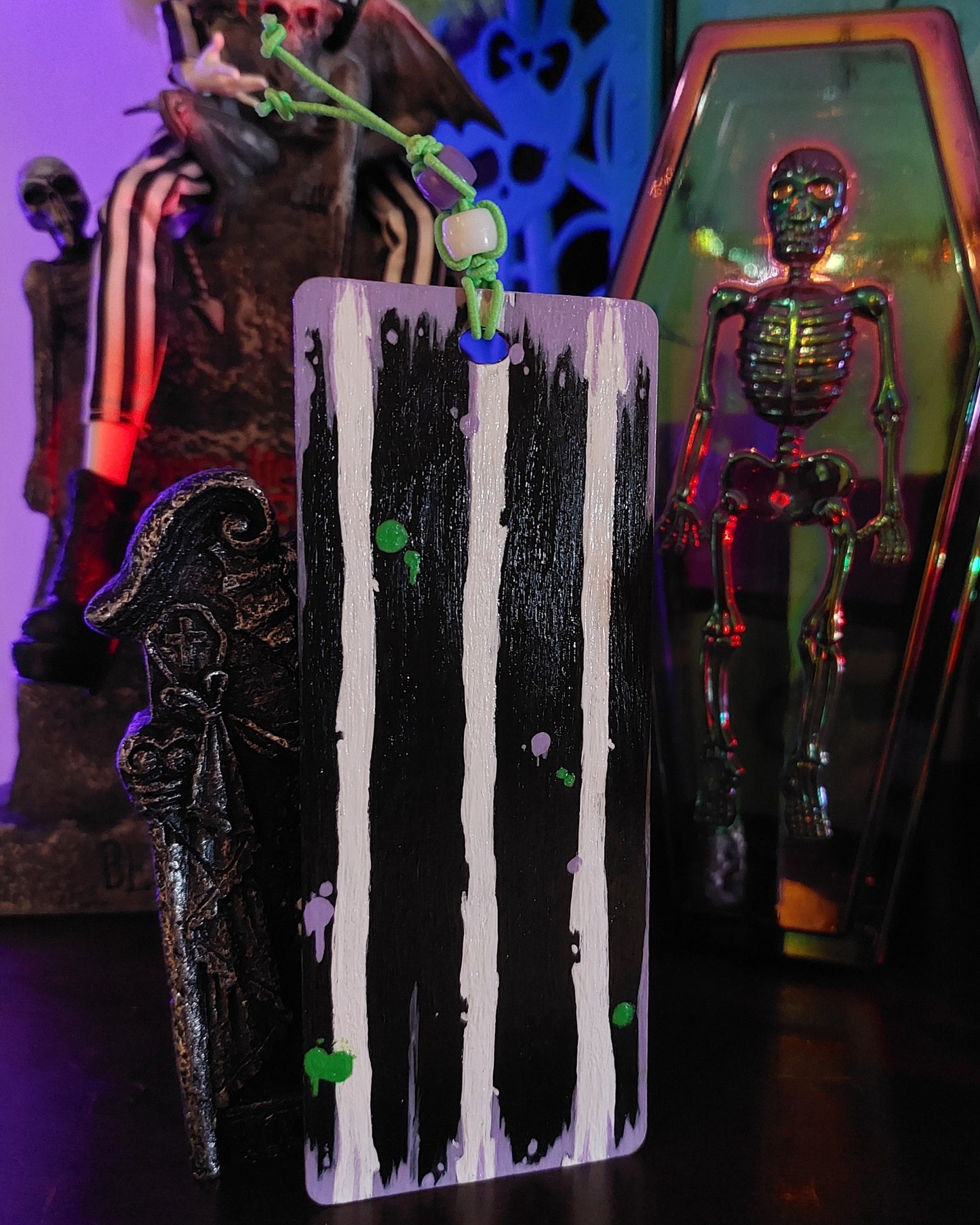 Spooky Bookmark #1 - Beetlejuice